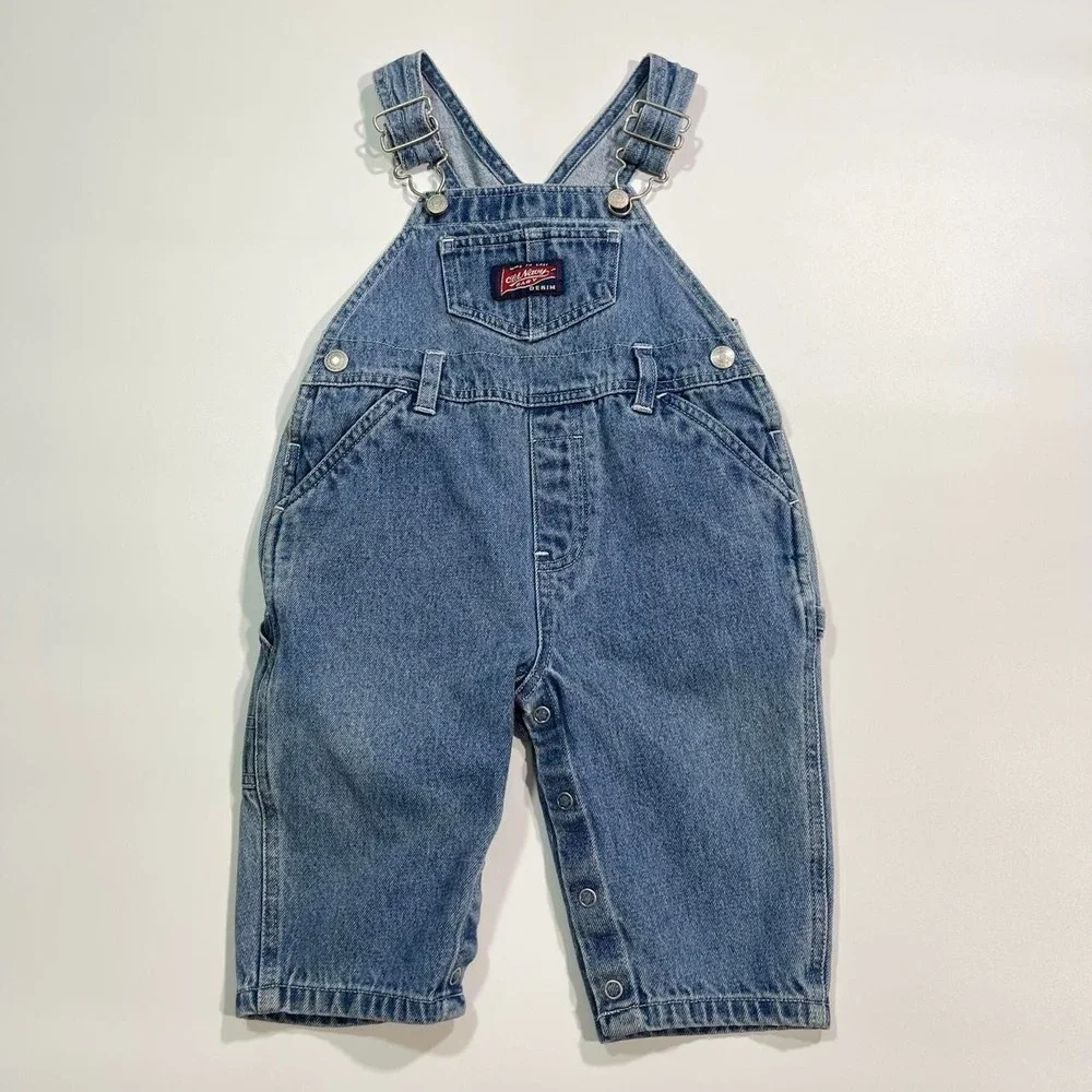 Vintage Y2K Old Navy Baby Overalls 6-12m